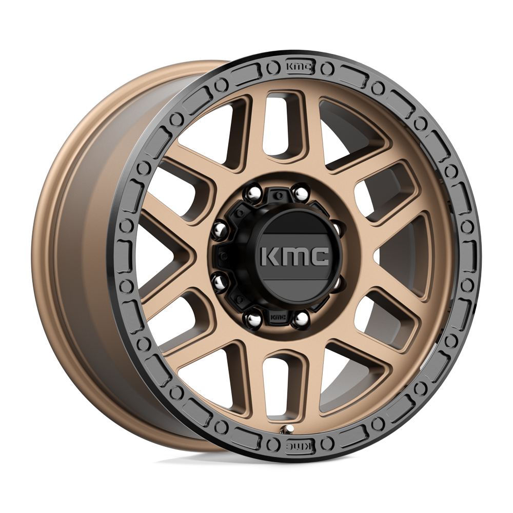 18x9 KMC Wheels KM544 MESA 8x165.1 18 offset 125.1 hub BRONZE - KM54489080618