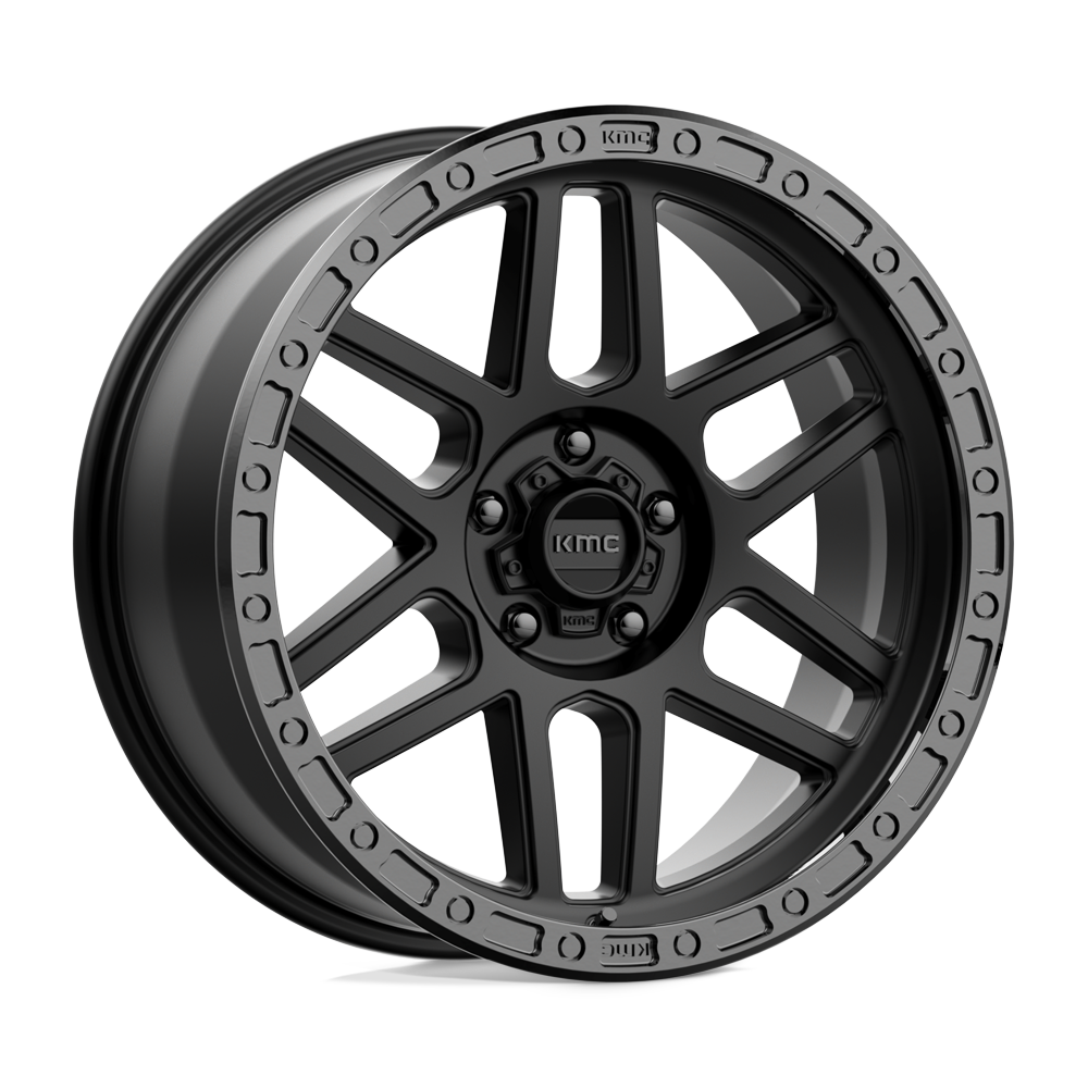 20x9 KMC Wheels KM544 MESA 5x127 0 offset 71.5 hub BLACK - KM54429050700
