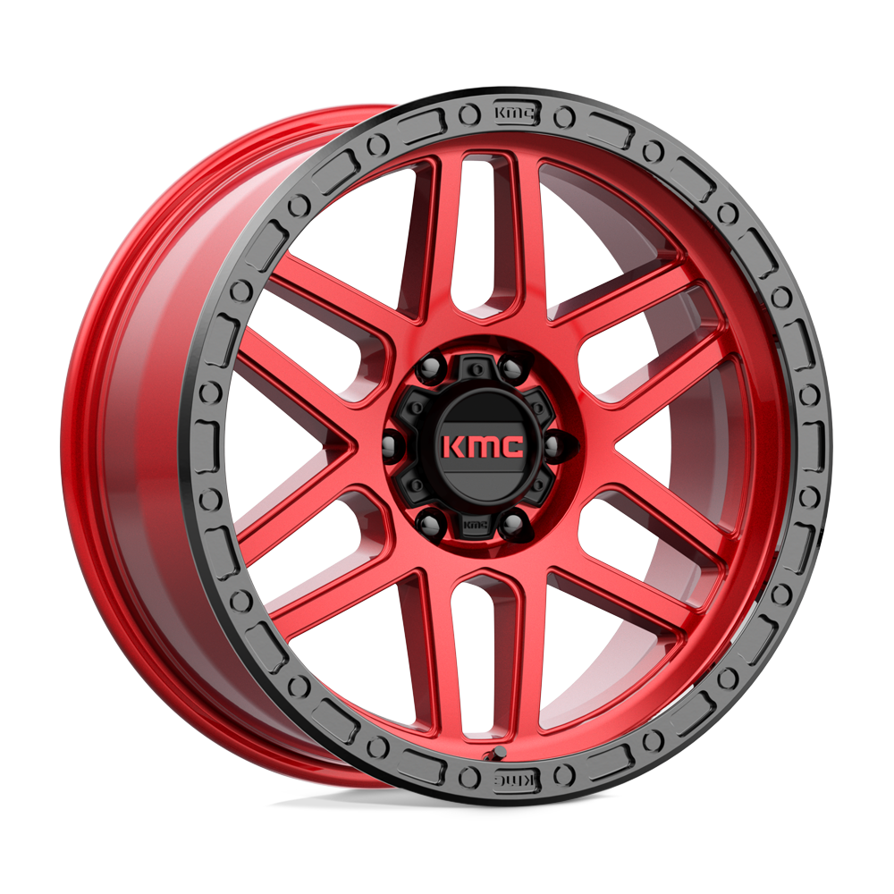 20x9 KMC Wheels KM544 MESA 6x139.7 0 offset 106.1 hub RED - KM54429068900