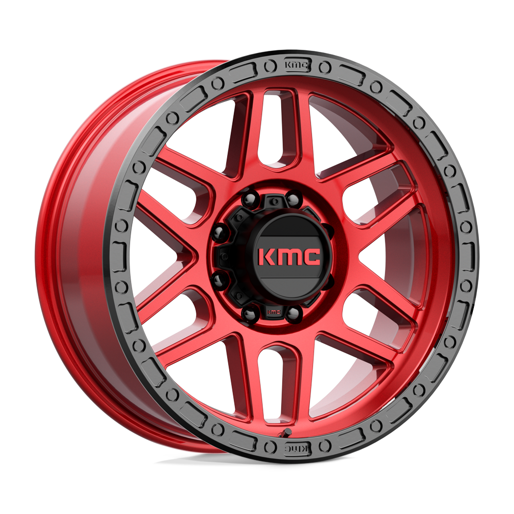 20x9 KMC Wheels KM544 MESA 8x165.1 0 offset 125.1 hub RED - KM54429080900