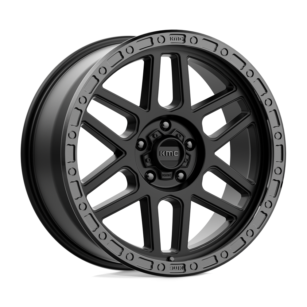 20x9 KMC Wheels KM544 MESA 5x127 18 offset 71.5 hub BLACK - KM54429050718