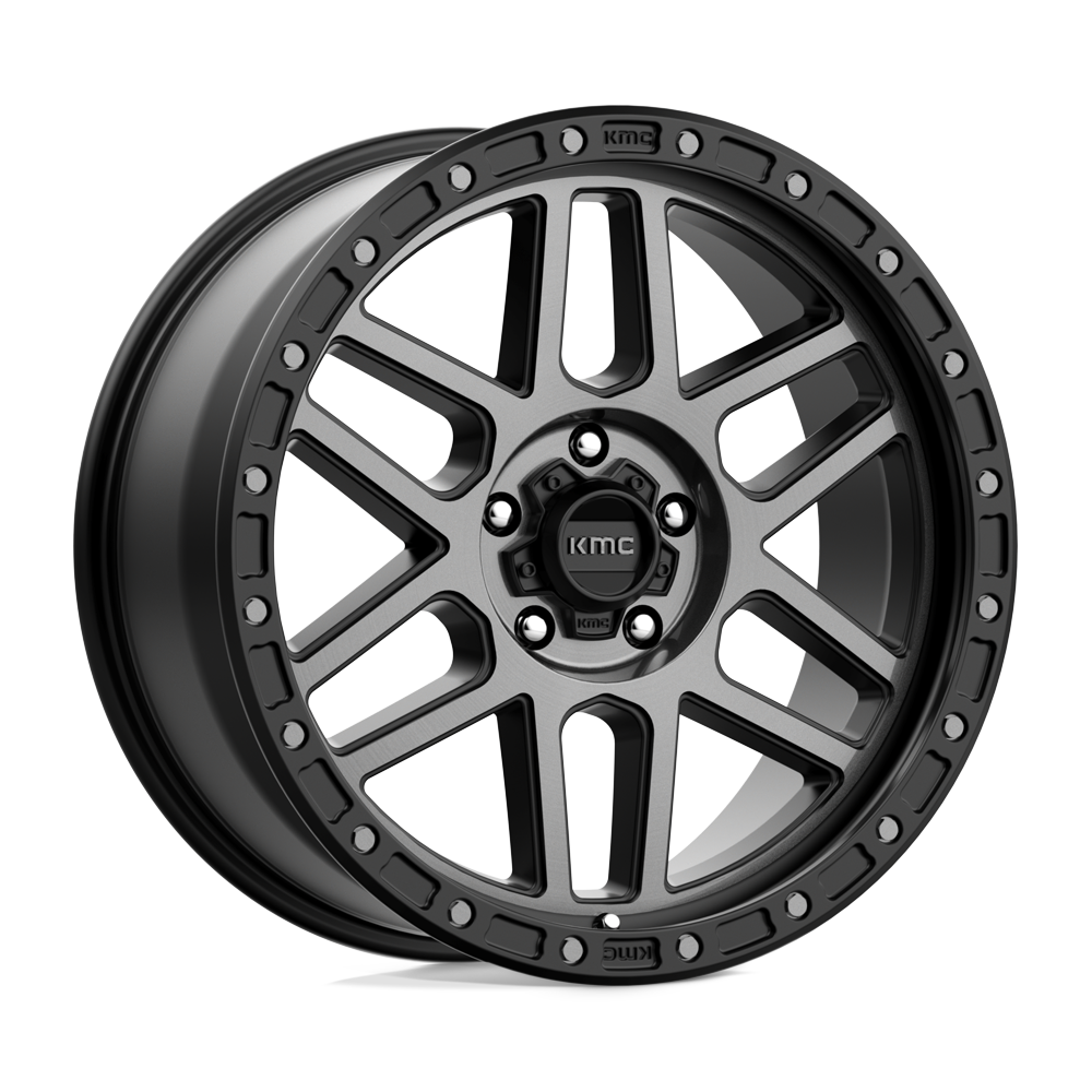 17x9 KMC Wheels KM544 MESA 5x127 18 offset 71.5 hub BLACK - KM54479050418