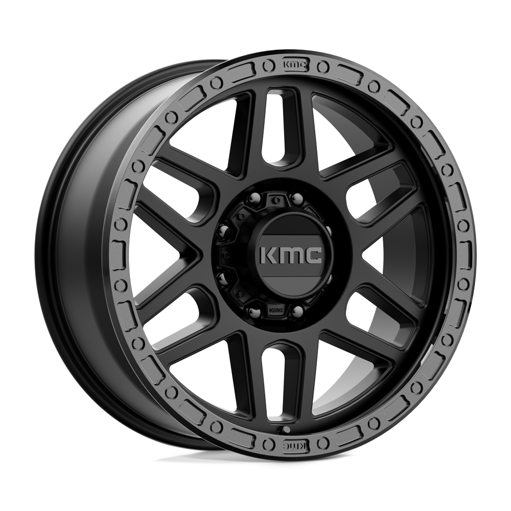 20x9 KMC Wheels KM544 MESA 8x180 18 offset 124.2 hub BLACK - KM54429088718