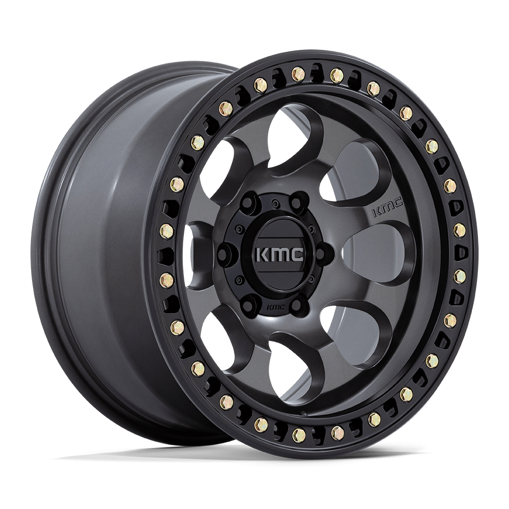 18x9 KMC Wheels KM550 RIOT SBL 6x114.3 18 offset 66.06 hub GRAY - KM550AB18906418