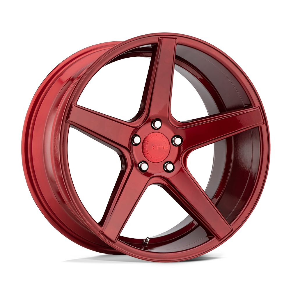 20x8.5 KMC Wheels KM685 DISTRICT 5x114.3 28 offset 72.56 hub RED - KM68528512928
