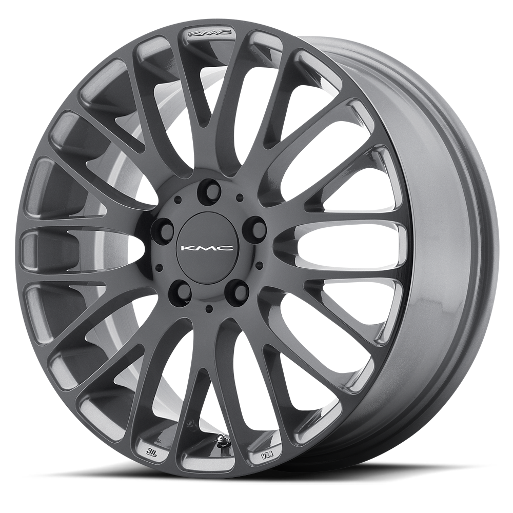 18x8 KMC Wheels KM693 MAZE 5x120 40 offset 74.1 hub BLACK - KM69388052940