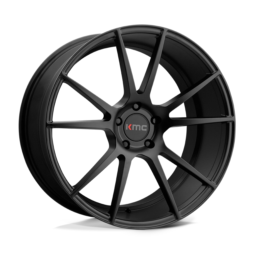 20x10 KMC Wheels KM709 FLUX 5x114.3 40 offset 72.56 hub BLACK - KM70921012740