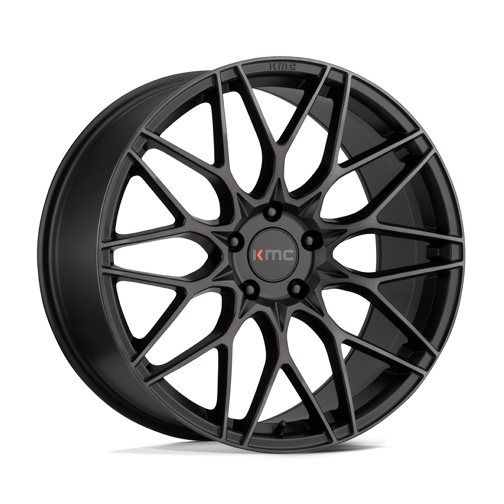 19x10 KMC Wheels KM713 ALKALINE 5x114.3 40 offset 72.56 hub BLACK - KM71391012940