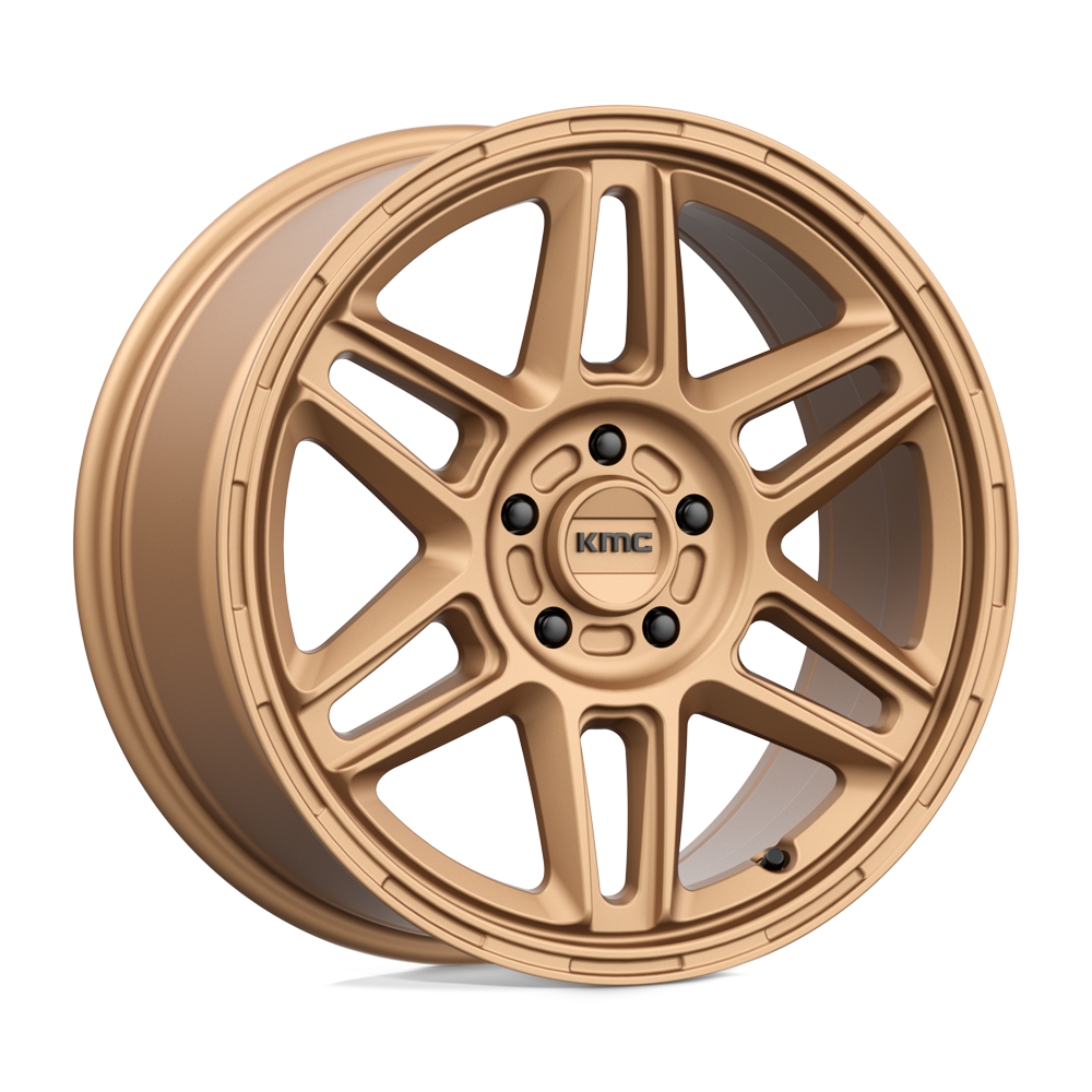 18x8 KMC Wheels KM716 NOMAD 5x108 38 offset 72.56 hub BRONZE - KM71688045638