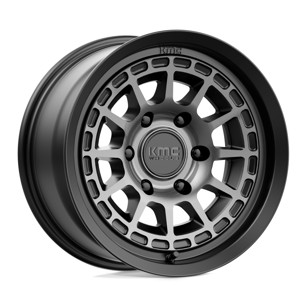 17x8 KMC Wheels KM719 CANYON 6x139.7 20 offset 106.1 hub BLACK - KM71978068420