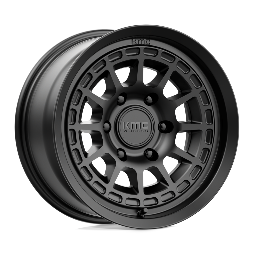 16x8 KMC Wheels KM719 CANYON 6x139.7 0 offset 106.1 hub BLACK - KM71968068700