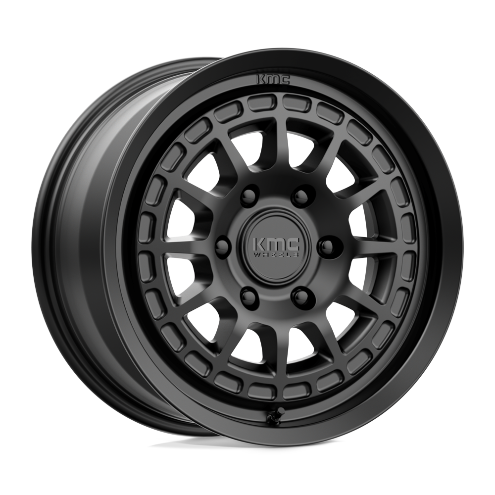 17x8 KMC Wheels KM719 CANYON 6x139.7 35 offset 100.3 hub BLACK - KM71978062735