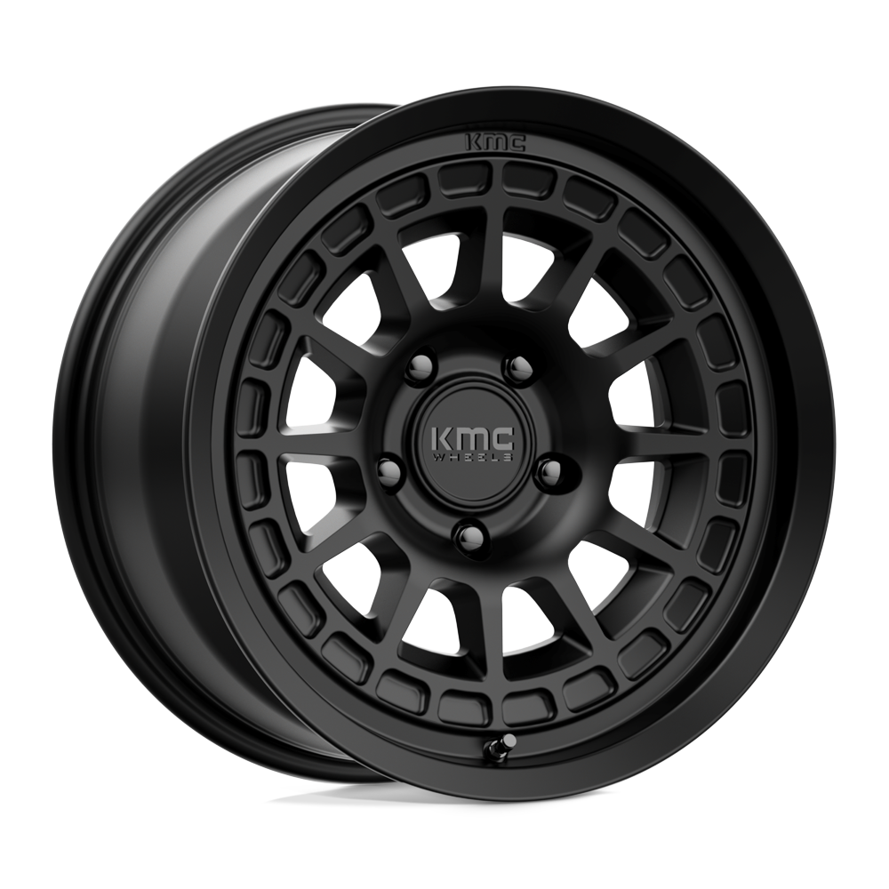 17x8.5 KMC Wheels KM719 CANYON 5x127 0 offset 71.5 hub BLACK - KM71978550700