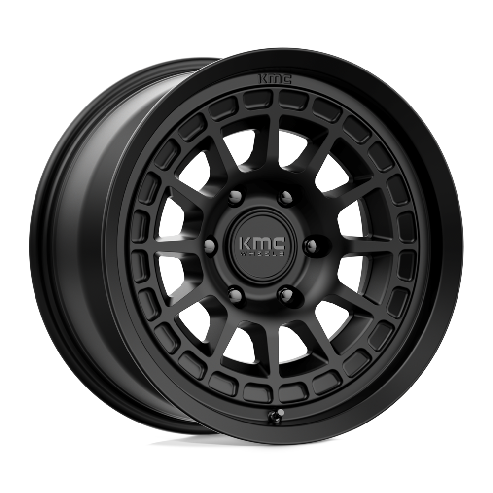 17x8.5 KMC Wheels KM719 CANYON 6x120 0 offset 66.9 hub BLACK - KM71978577700