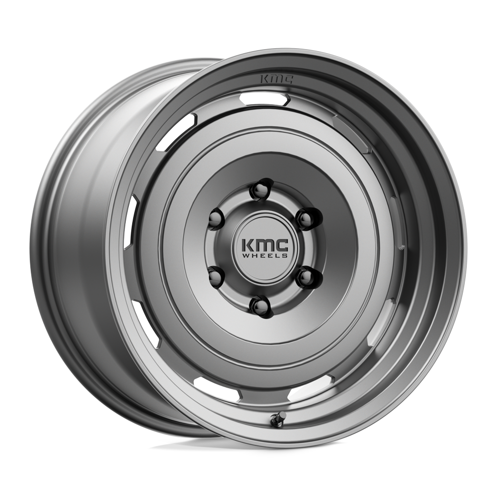 17x8.5 KMC Wheels KM720 ROSWELL 6x139.7 0 offset 106.1 hub GRAY - KM72078568400