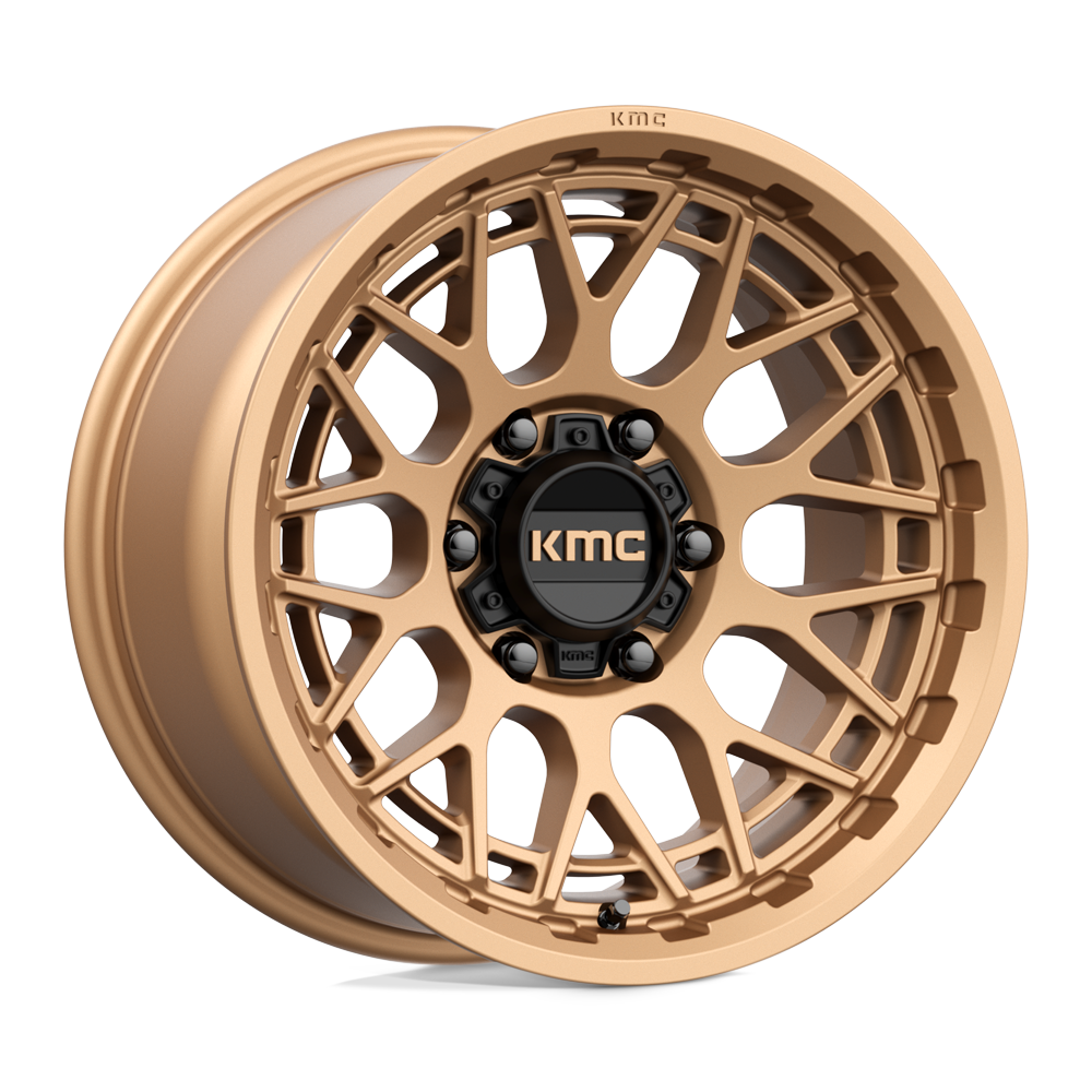 17x8.5 KMC Wheels KM722 TECHNIC 6x139.7 0 offset 106.1 hub BRONZE - KM72278568600
