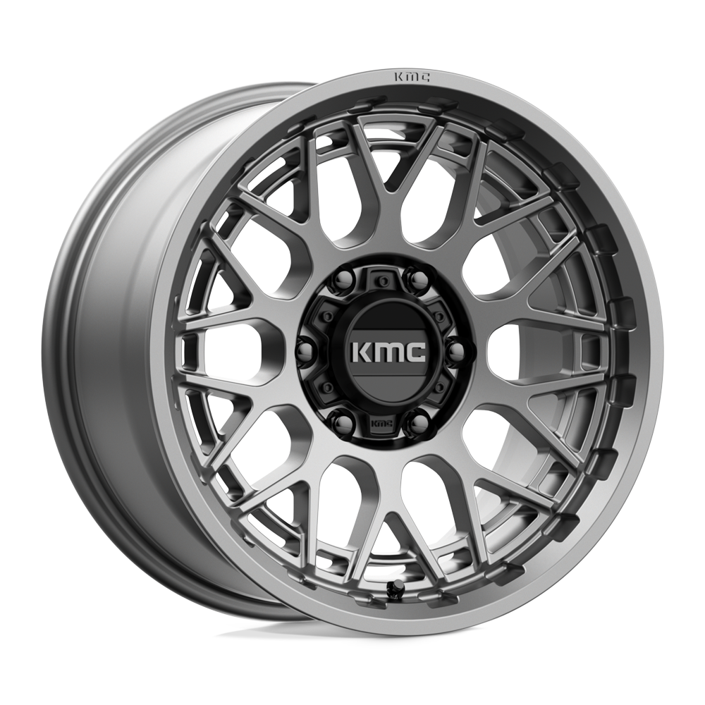 17x8.5 KMC Wheels KM722 TECHNIC 6x139.7 18 offset 106.1 hub GRAY - KM72278568418