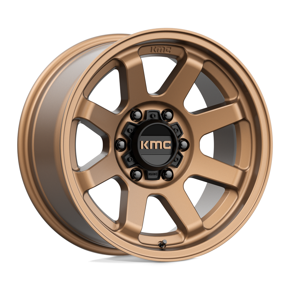 17x8.5 KMC Wheels KM723 TRAIL 6x139.7 0 offset 106.1 hub BRONZE - KM72378568600US