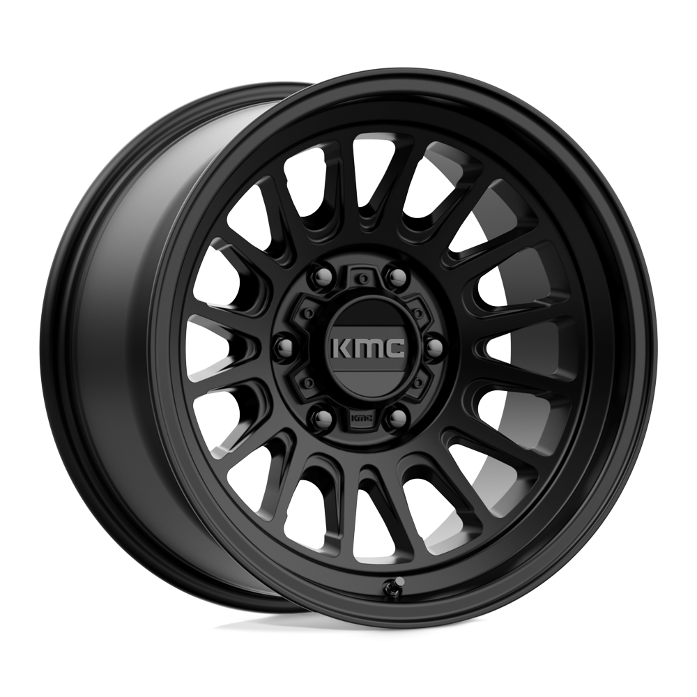 17x8.5 KMC Wheels KM724 IMPACT OL 6x135 0 offset 87.1 hub BLACK - KM72478563700US