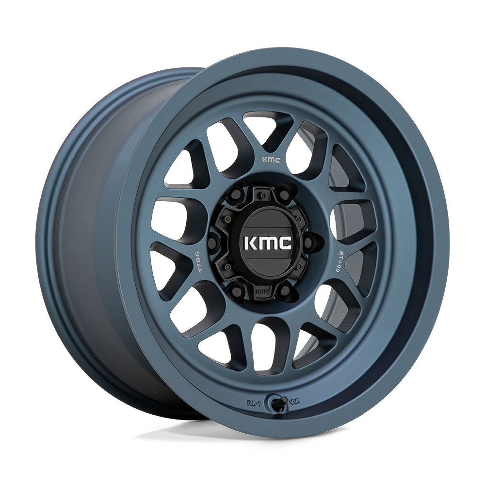 18x8.5 KMC Wheels KM725 TERRA 5x127 0 offset 71.5 hub BLUE - KM725LX18855000