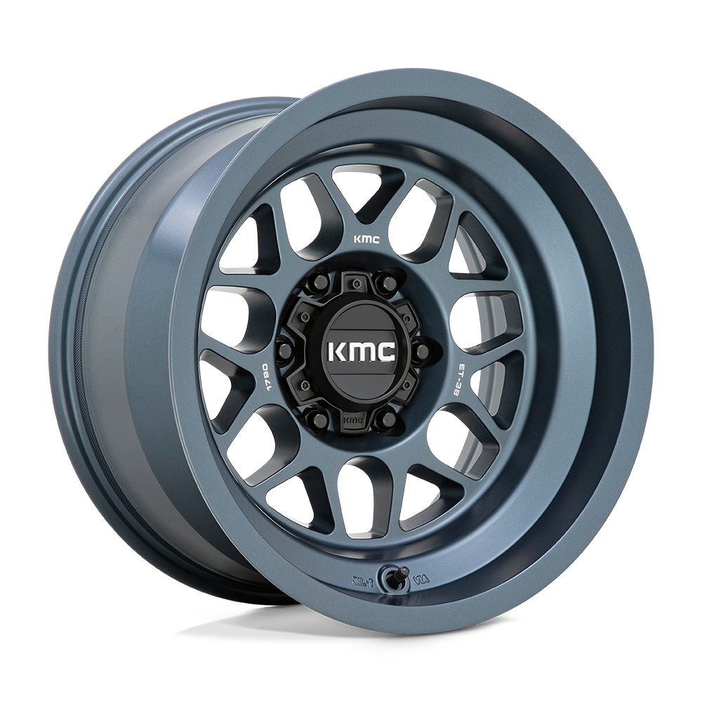 17x9 KMC Wheels KM725 TERRA 6x139.7 -38 offset 106.1 hub BLUE - KM725LX17906838N