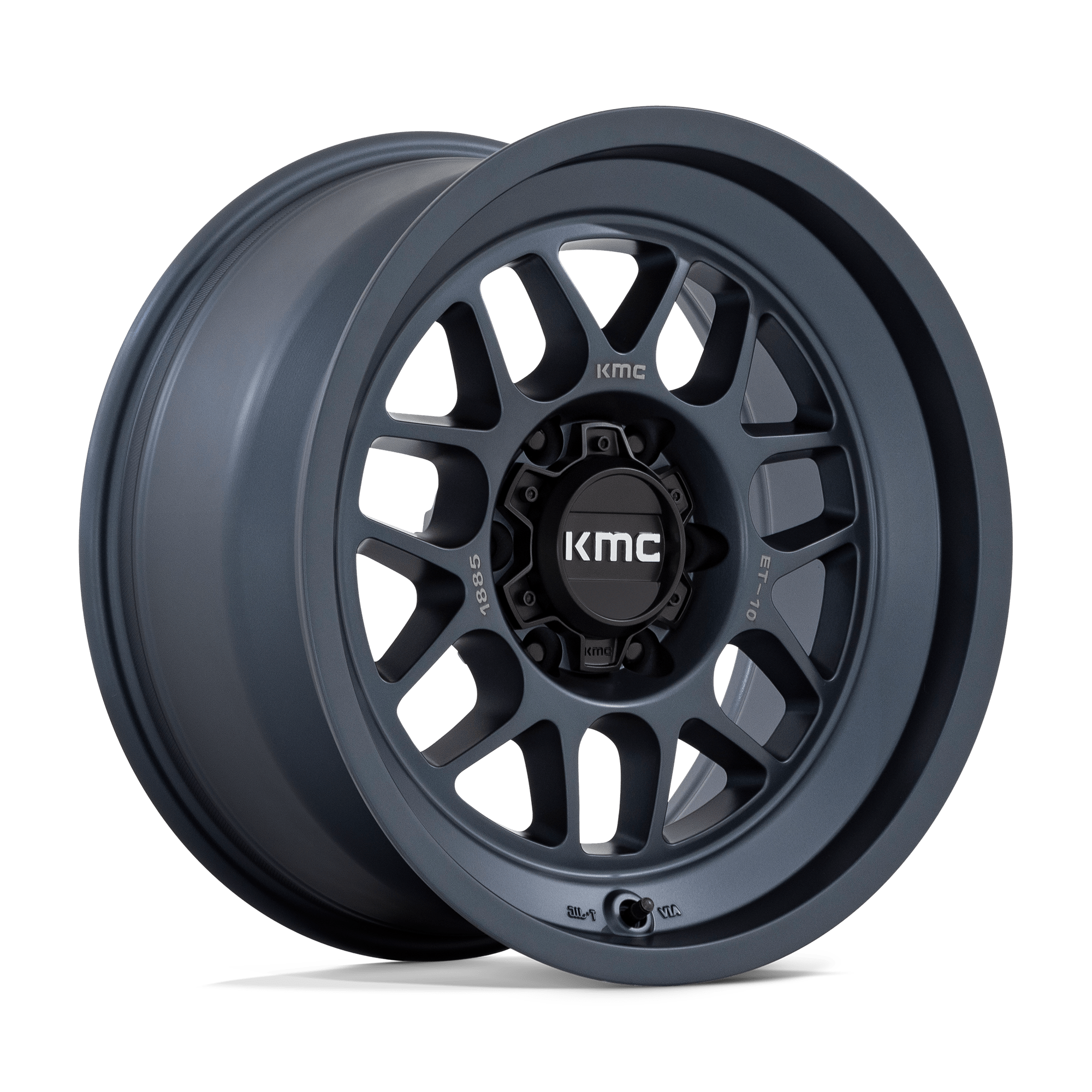 18x8.5 KMC Wheels KM725 TERRA 6x139.7 -10 offset 106.1 hub BLUE - KM725LX18856810N