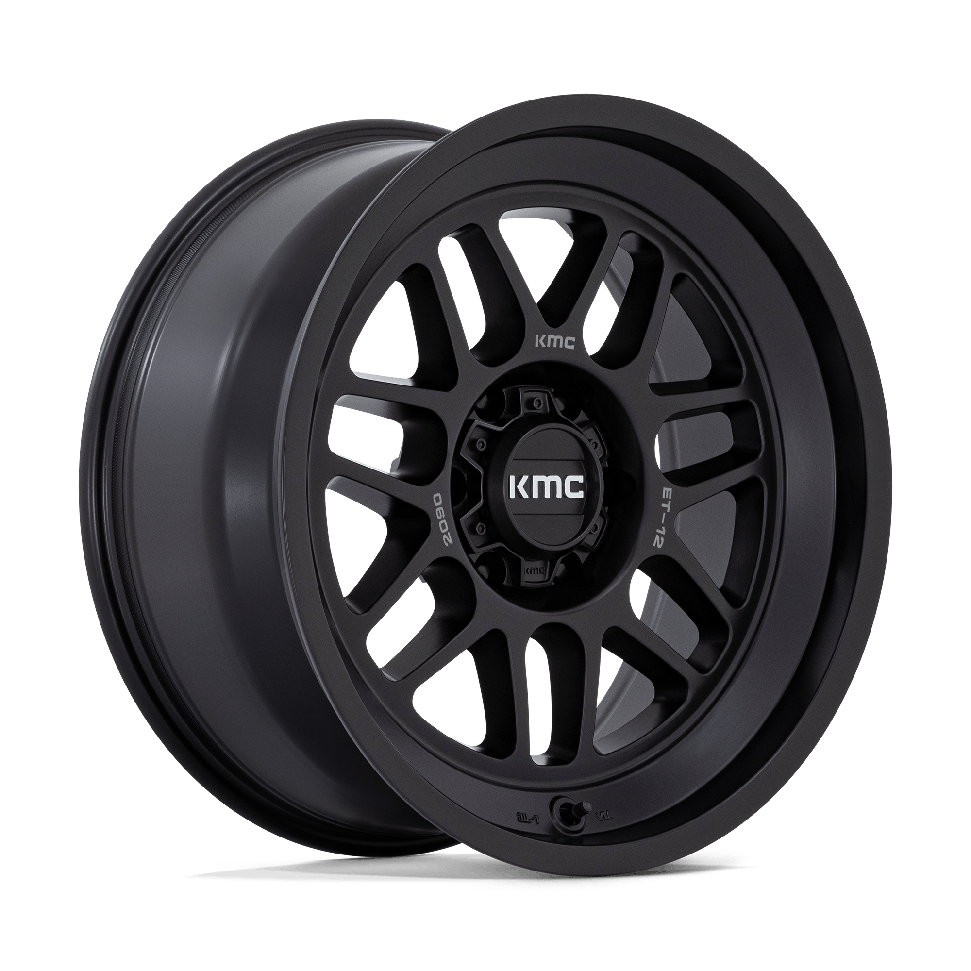 20x9 KMC Wheels KM725 TERRA 6x139.7 -12 offset 106.1 hub BLACK - KM725MX20906812N