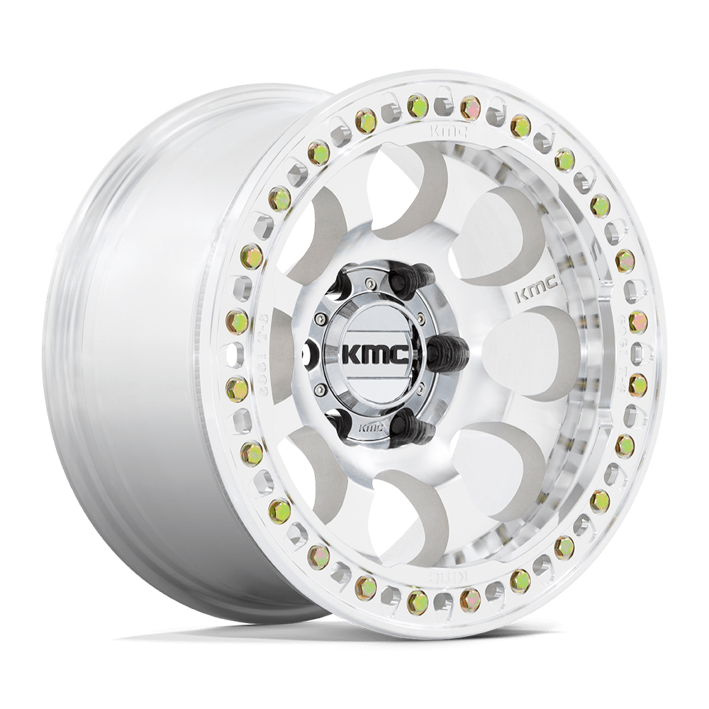 17x9 KMC Wheels KM237 RIOT BEADLOCK 5x127 -12 offset 71.5 hub MACHINED - KM237DX17905012N