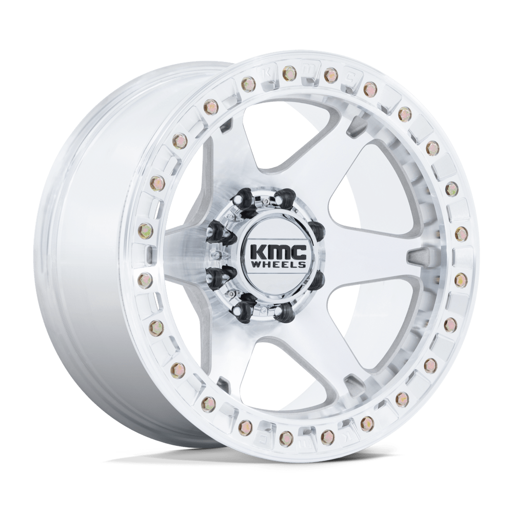 20x10 KMC Wheels KM238 VI BEADLOCK 8x165.1 -48 offset 125.1 hub MACHINED - KM238DX20108048N