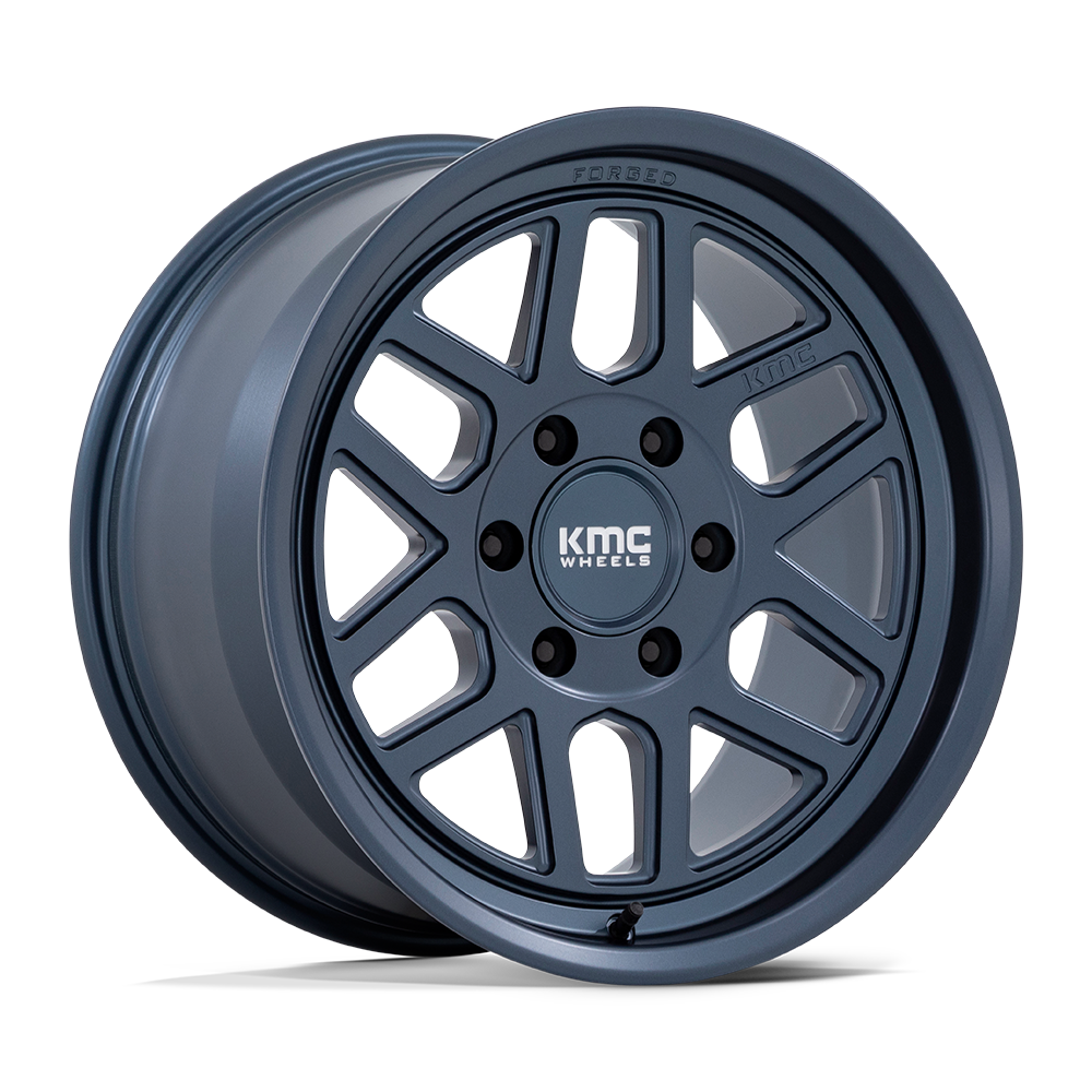 18x9 KMC Wheels KM446 MESA FORGED MONOBLOCK 6x135 0 offset 87.1 hub BLUE - KM446LX18906300