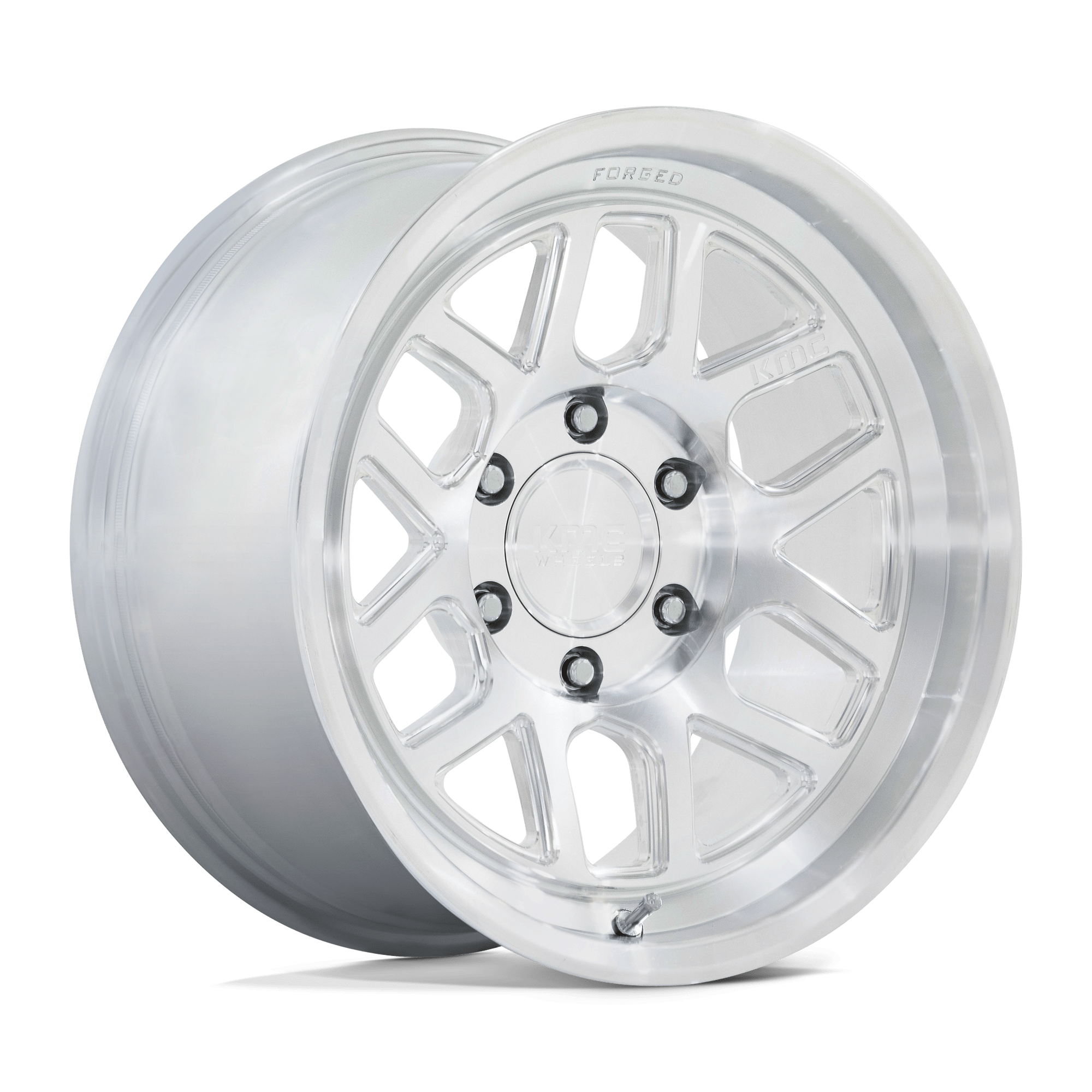 17x8.5 KMC Wheels KM446 MESA FORGED MONOBLOCK 6x139.7 -10 offset 106.1 hub MACHINED - KM446DX17856810N