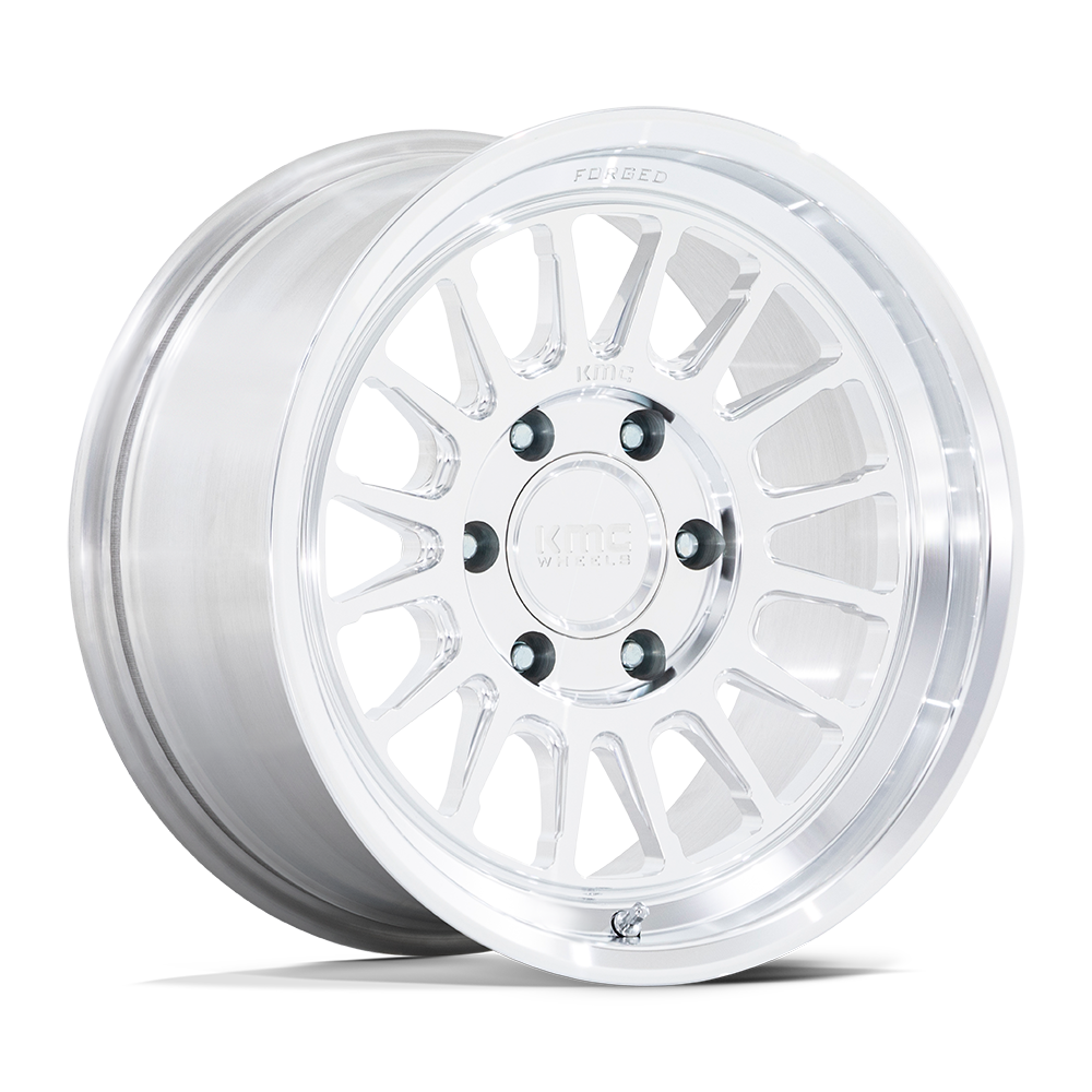17x8.5 KMC Wheels KM447 IMPACT FORGED MONOBLOCK 5x150 -10 offset 110.1 hub MACHINED - KM447DX17855810N