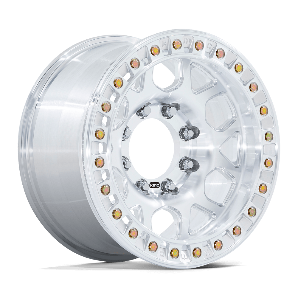 17x9 KMC Wheels KM450 MESA FORGED BEADLOCK 5x139.7 0 offset 108 hub MACHINED - KM450DX17905500