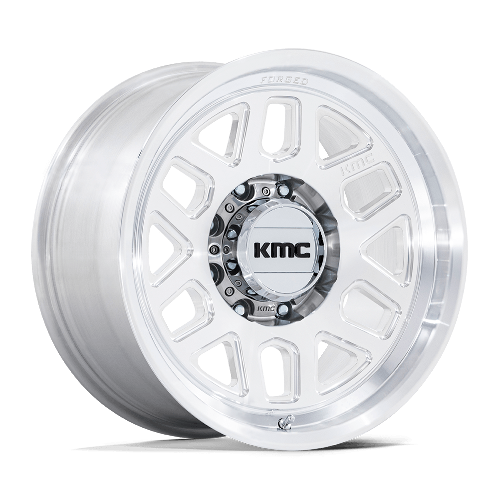18x9 KMC Wheels KM451 MESA FORGED MONOBLOCK 8x170 -12 offset 125.1 hub MACHINED - KM451DX18908712N