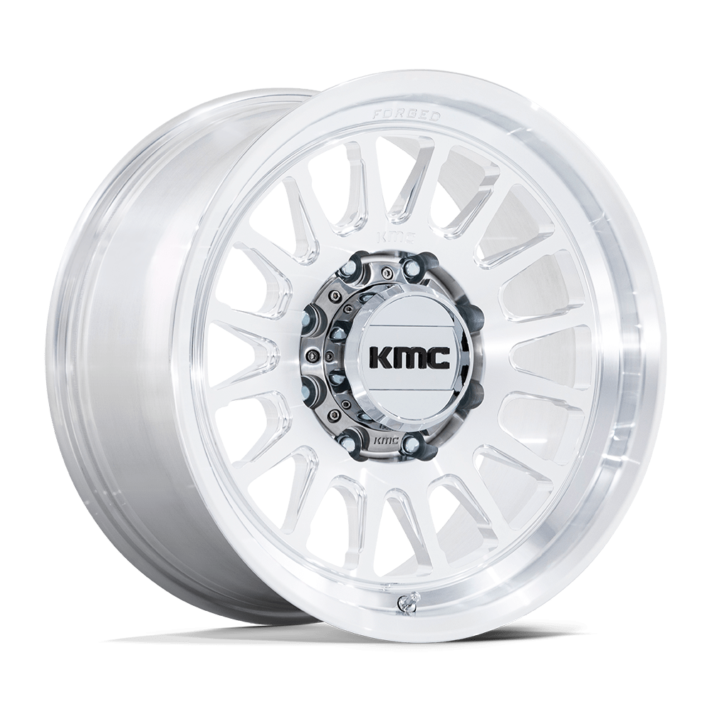 18x9 KMC Wheels KM452 IMPACT FORGED MONOBLOCK 8x170 -12 offset 125.1 hub MACHINED - KM452DX18908712N