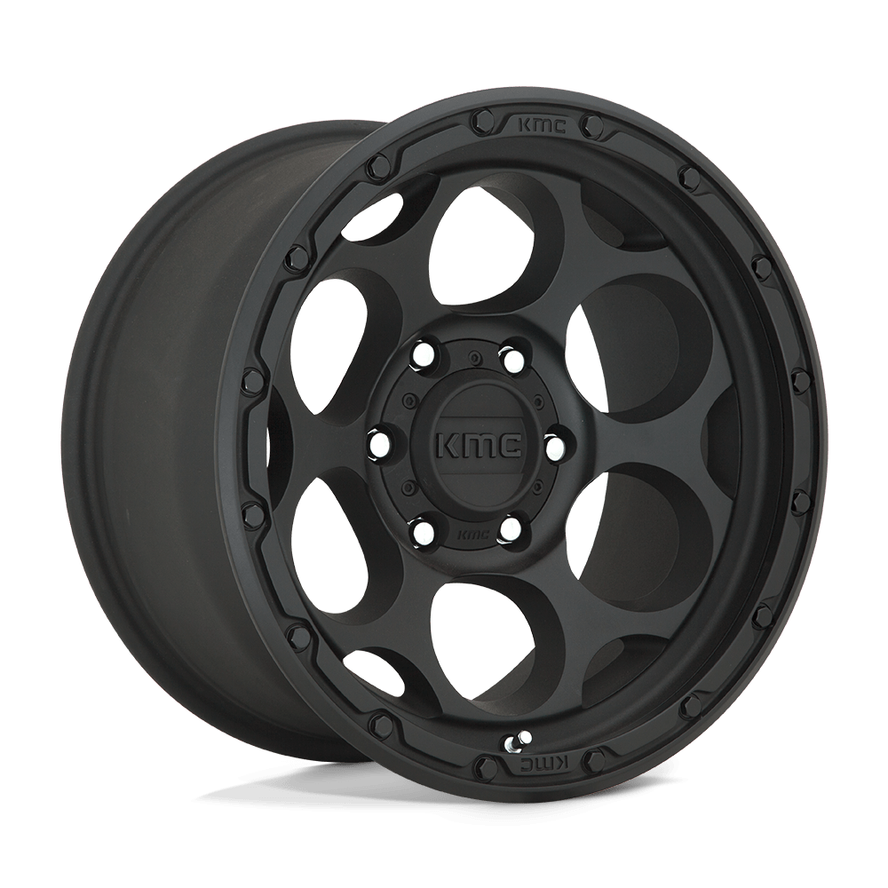 17x8.5 KMC Wheels KM541 DIRTY HARRY 6x139.7 0 offset 106.1 hub BLACK - KM54178568700