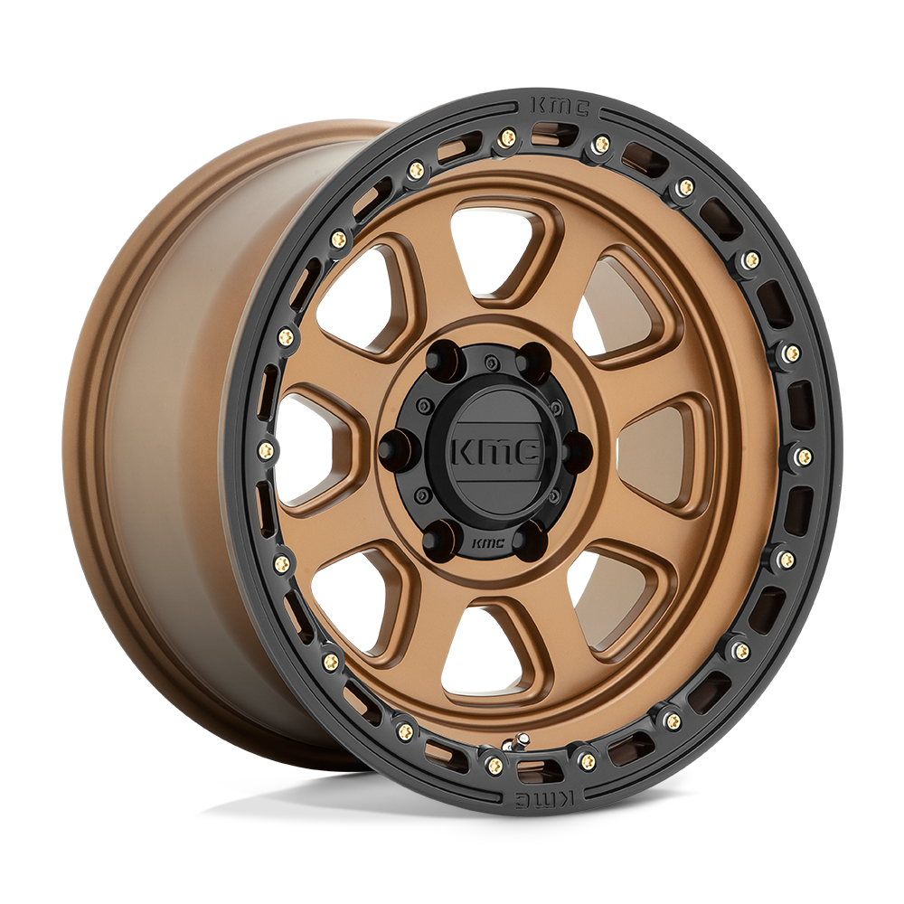 20x9 KMC Wheels KM548 CHASE 5x127 18 offset 71.5 hub BRONZE - KM54829050618