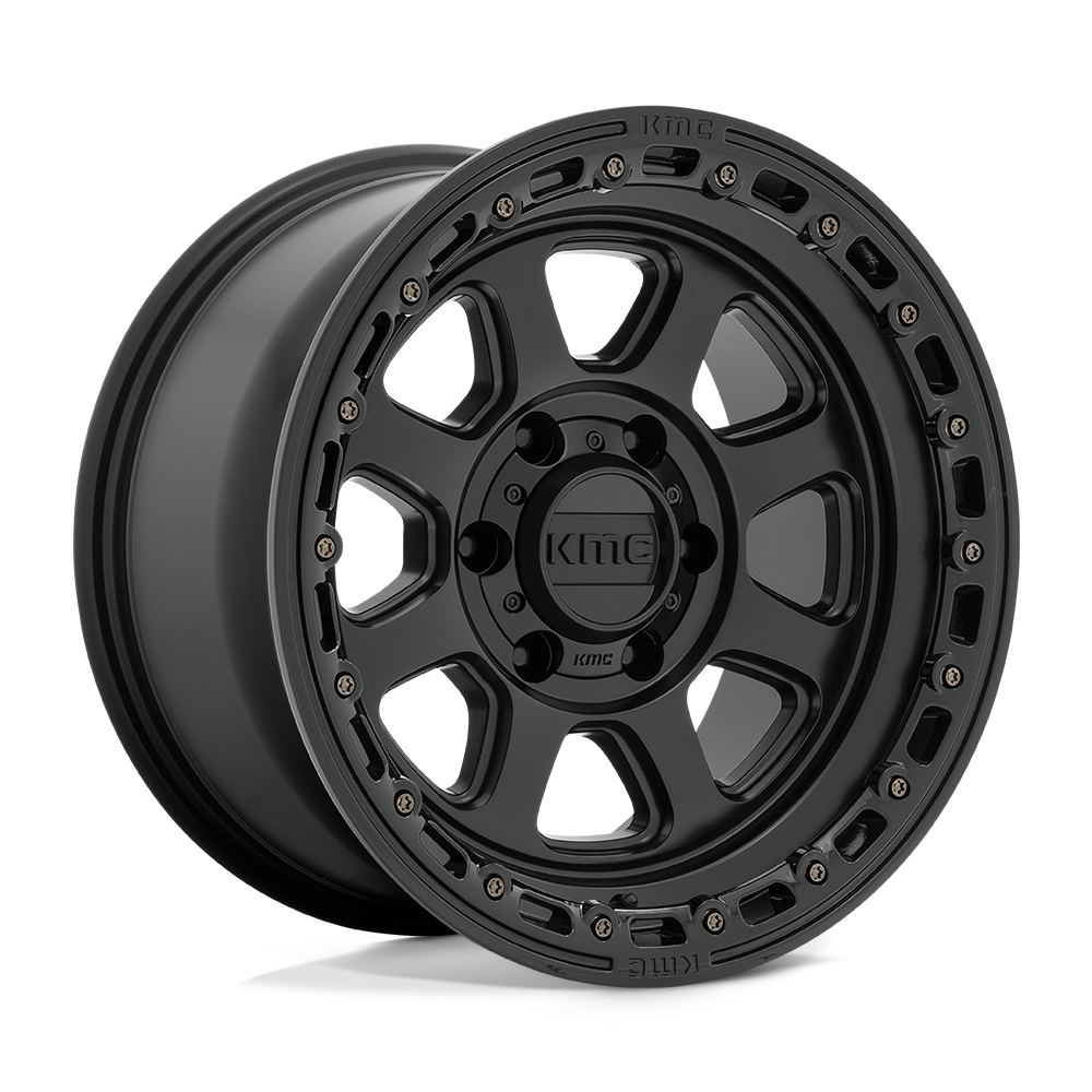 20x9 KMC Wheels KM548 CHASE 8x180 0 offset 124.2 hub BLACK - KM54829088700