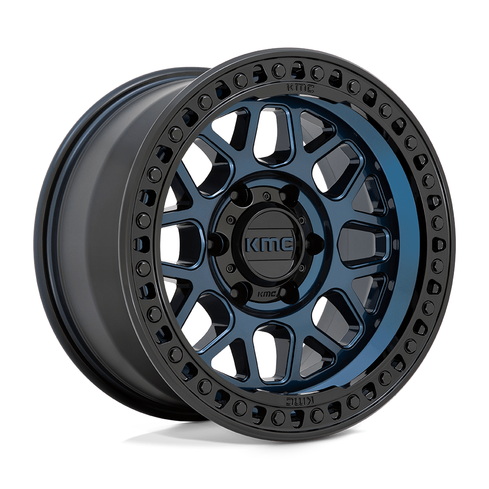 17x9 KMC Wheels KM549 GRS 5x139.7 18 offset 78.1 hub BLUE - KM54979085918