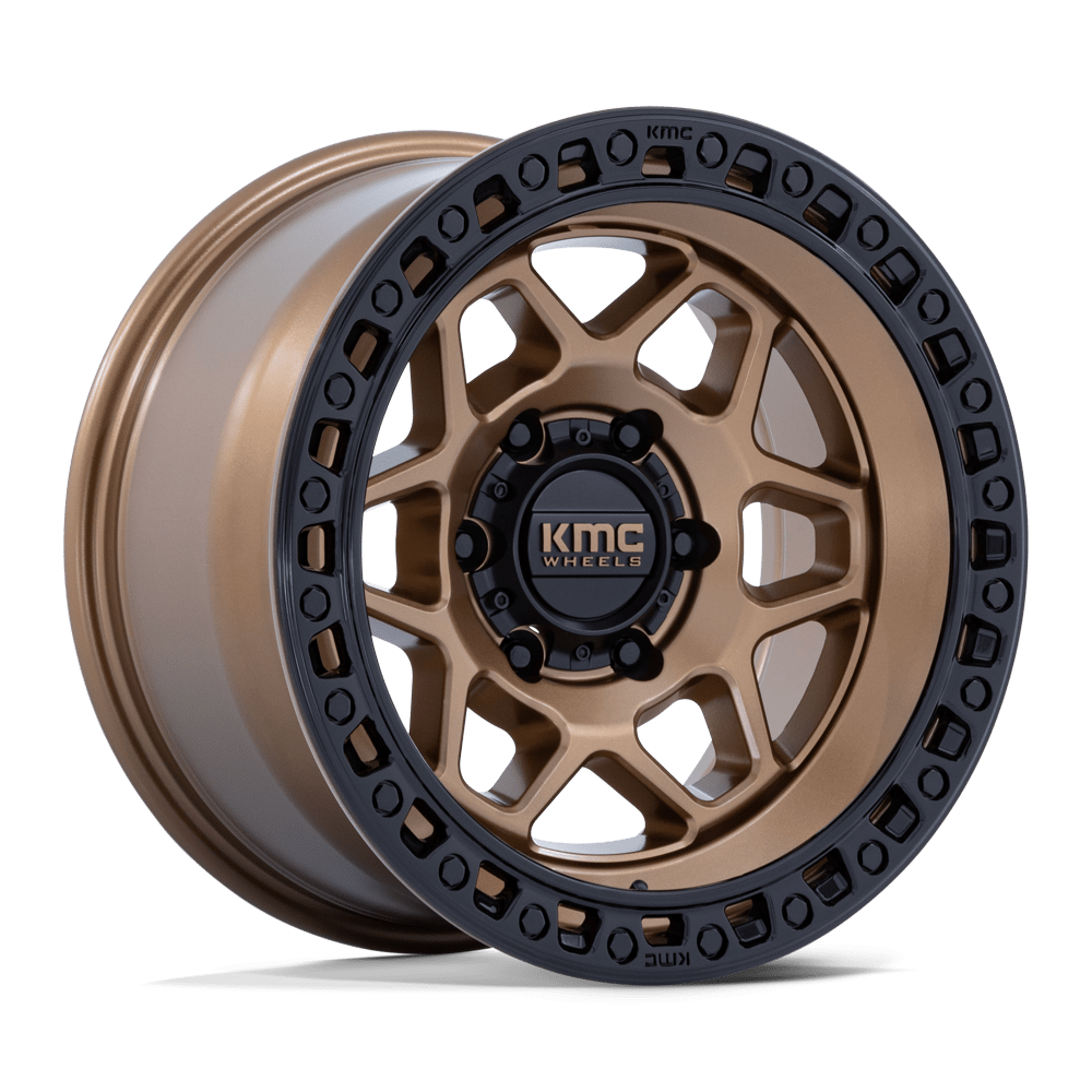 17x8.5 KMC Wheels KM553 TORX 6x120 0 offset 66.9 hub BRONZE - KM553ZB17857700