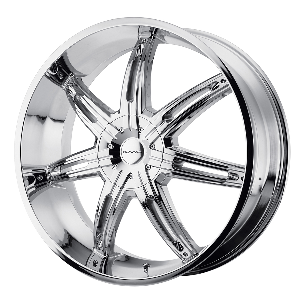 20x9 KMC Wheels KM665 SURGE 6x127/6x135 30 offset 87.1 hub CHROME - KM66529074230