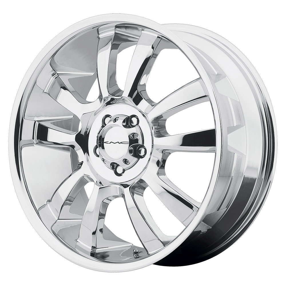 24x9.5 KMC Wheels KM673 SKITCH 6x139.7 30 offset 100.3 hub CHROME - KM67324962230