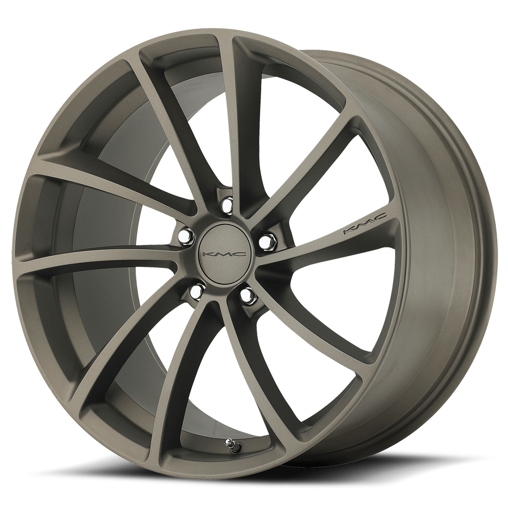 20x10 KMC Wheels KM691 SPIN 5x112 40 offset 72.56 hub BRONZE - KM69121056640