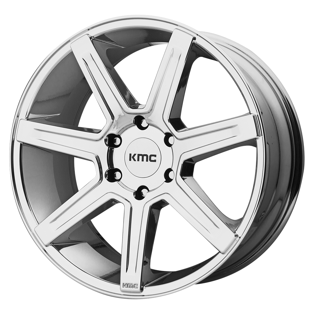 22x9.5 KMC Wheels KM700 REVERT 5x127 38 offset 72.56 hub CHROME - KM70022950838
