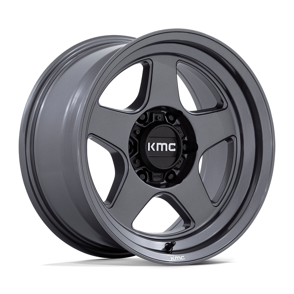 17x8.5 KMC Wheels KM728 LOBO 6x135 -10 offset 87.1 hub GRAY - KM728AX17856310N