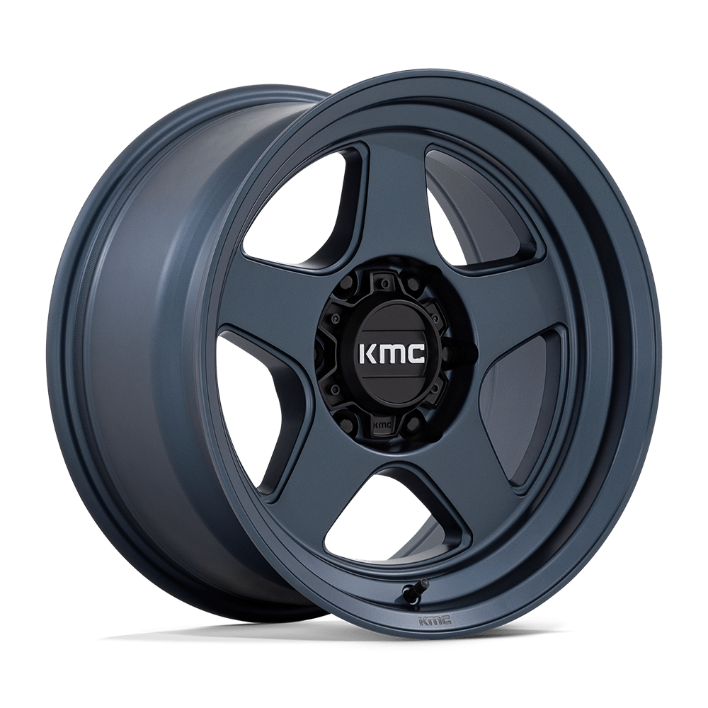 17x8.5 KMC Wheels KM728 LOBO 6x120 -10 offset 66.9 hub BLUE - KM728LX17857710N