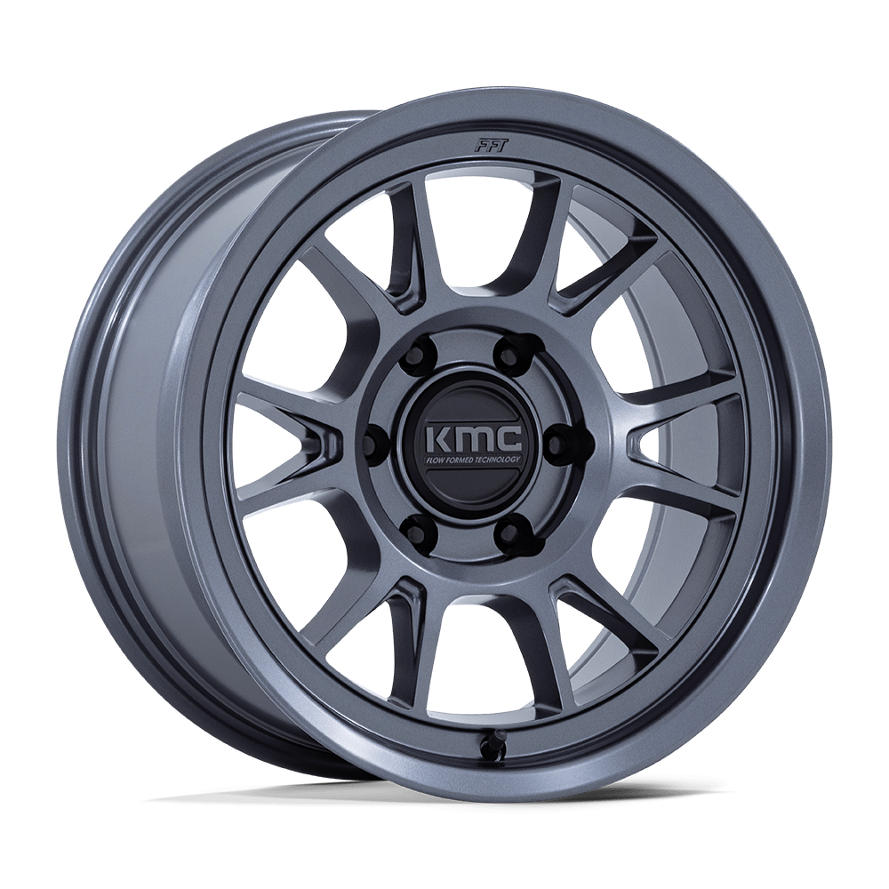 17x8.5 KMC Wheels KM729 RANGE 5x150 -10 offset 110.1 hub GRAY - KM729AX17855810N