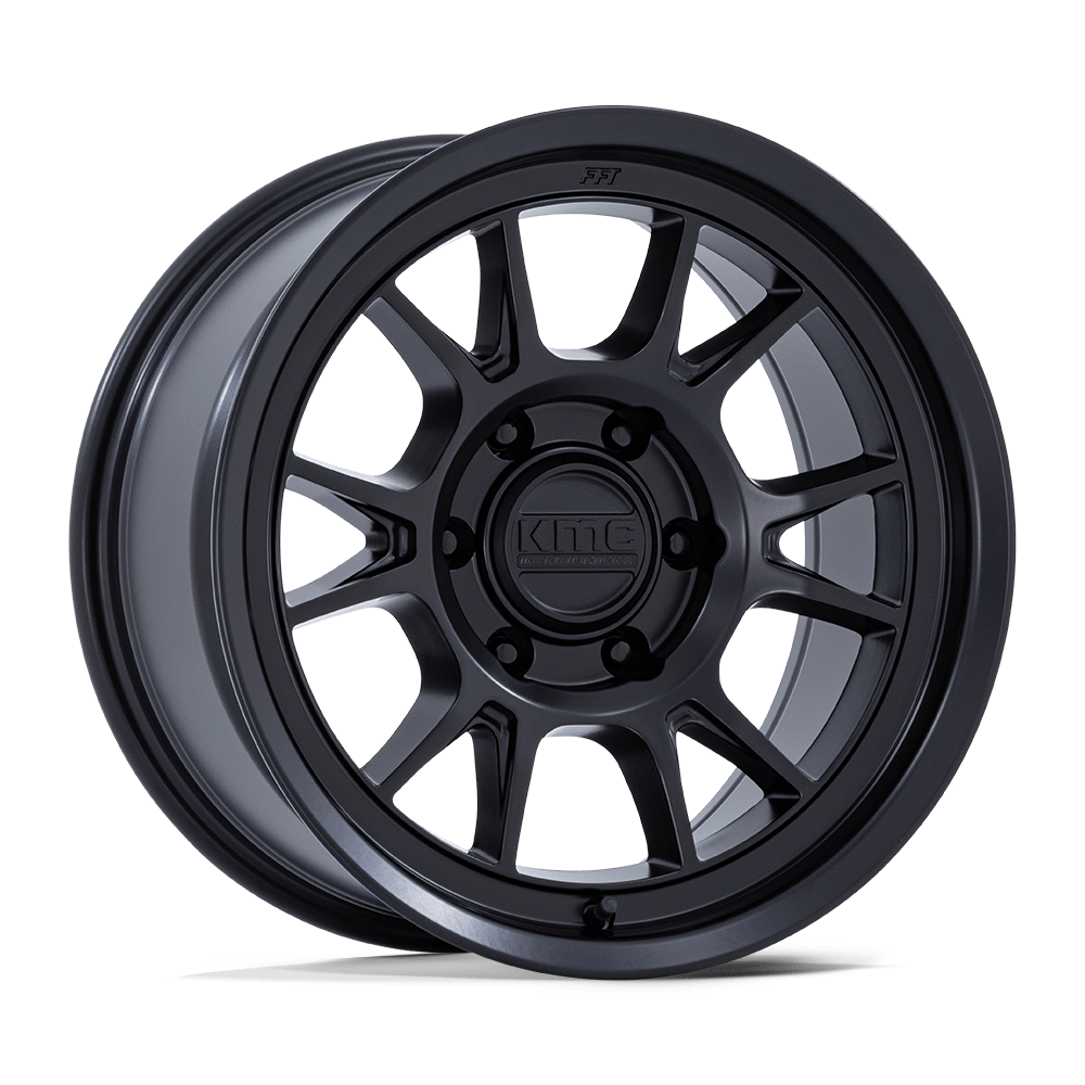 17x8.5 KMC Wheels KM729 RANGE 6x135 0 offset 87.1 hub BLACK - KM729MX17856300