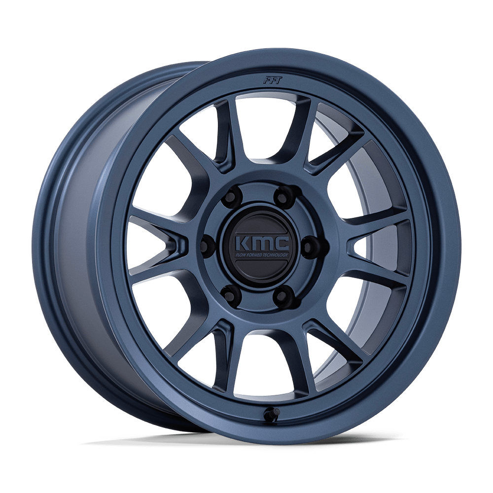 17x8.5 KMC Wheels KM729 RANGE 6x139.7 -10 offset 106.1 hub BLUE - KM729LX17856810N