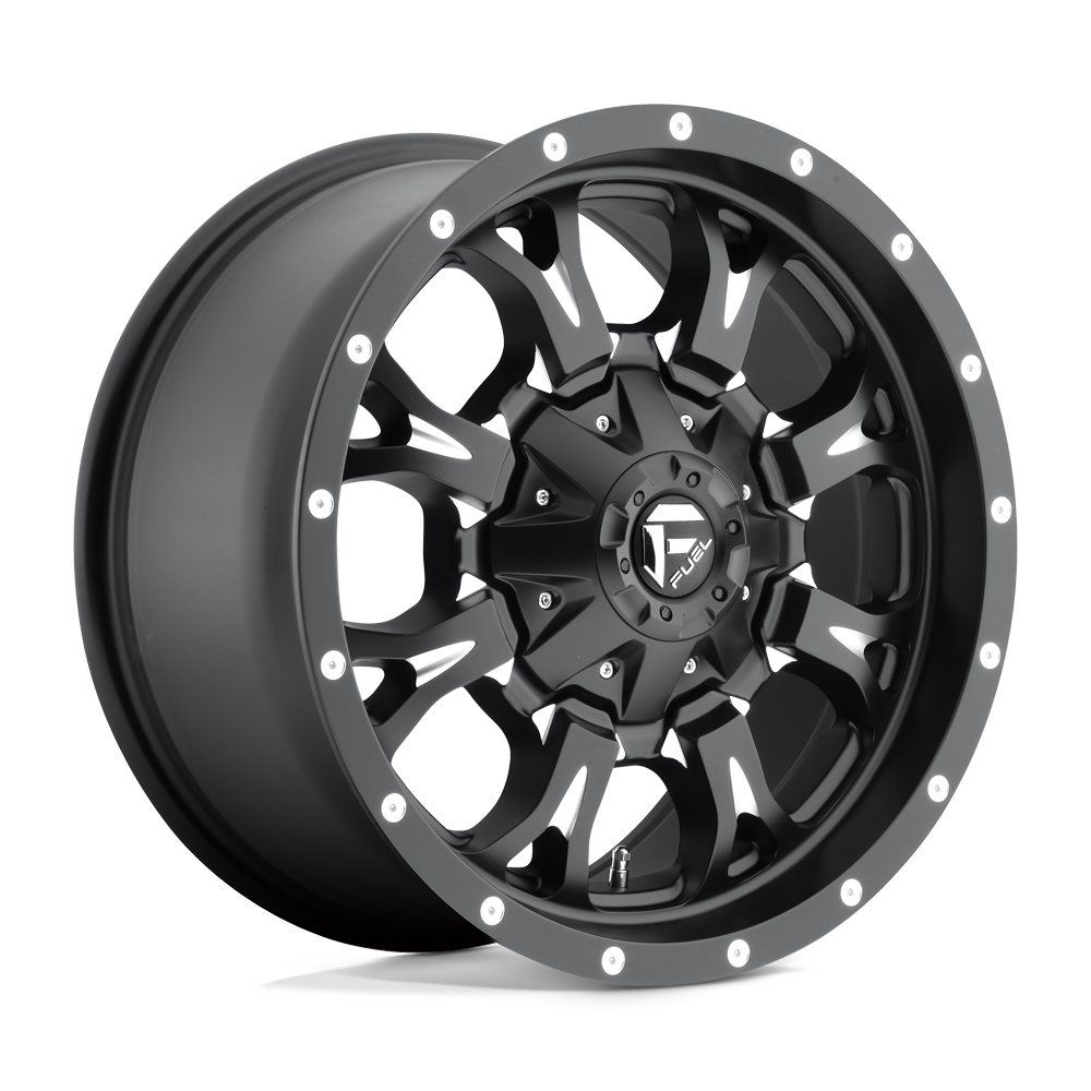 20x9 Fuel Offroad Wheels D517 KRANK 5x139.7/5x150 1 offset 110.1 hub BLACK - D51720907050